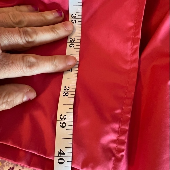 COLE Haan pink double breasted raincoat/trench coat, XS - Picture 6 of 12